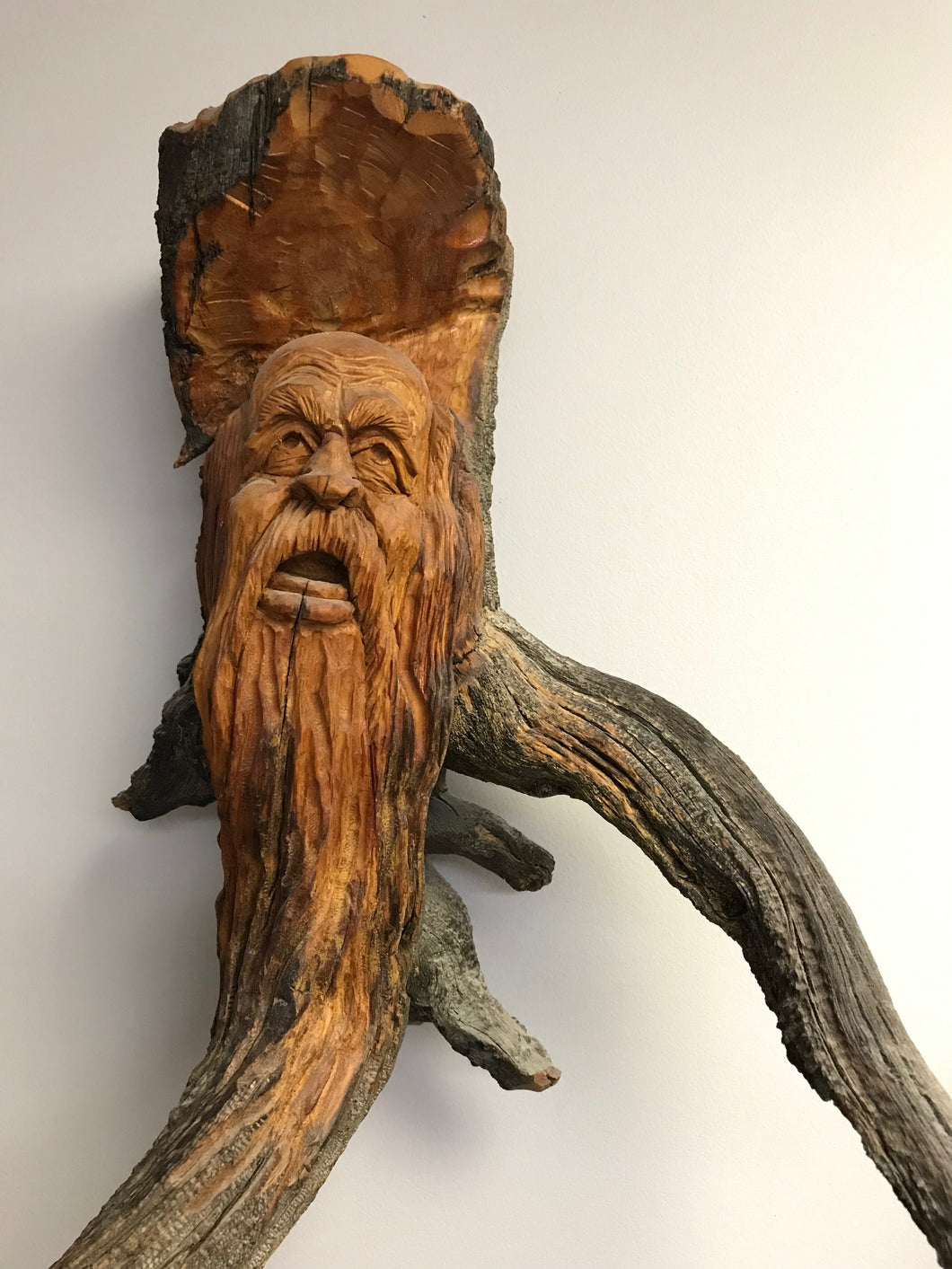 Phil Bishop - Cedar Branch Wood Spirit