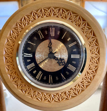 Load image into Gallery viewer, Chip Carving Clock