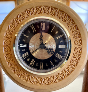 Chip Carving Clock