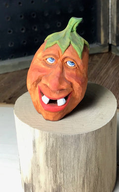 Joe Wannamaker - Pumpkin Head Caricature