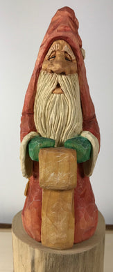 Phil Bishop - Kneeling Santa w/List