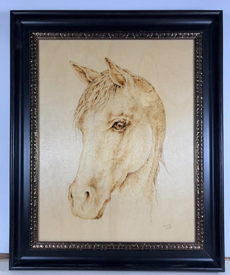 Jeanie Holle - Woodburned Horse