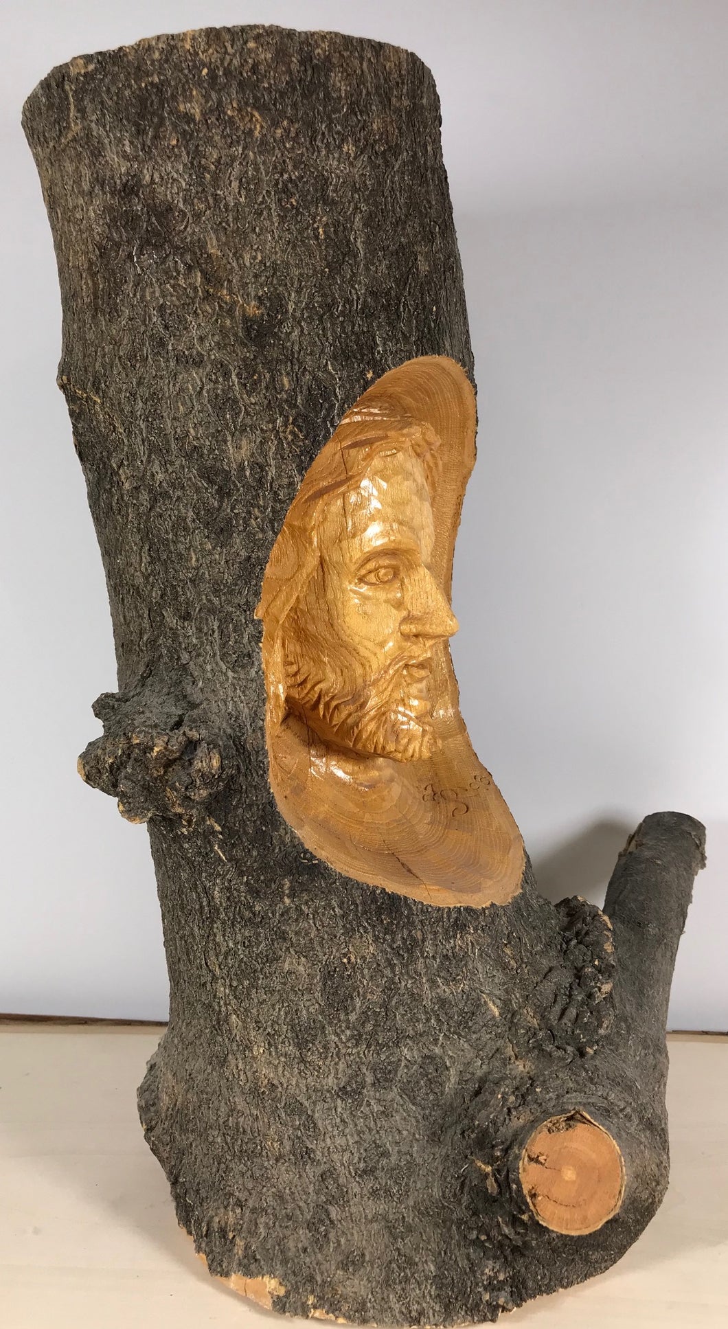 JR Cadawas - Jesus Bust, Natural SOLD