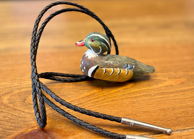 Cliff Myers - Wood Duck Bolo Tie