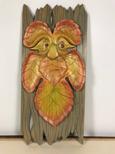 Load image into Gallery viewer, Darwin - Leaf Spirit Carvings (pair)